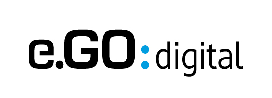 Logo der e.GO Digital, offizielles Mitglied des Center Smart Services