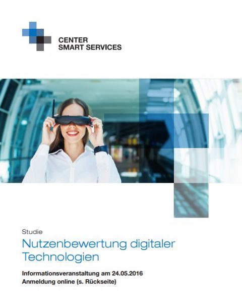 Flyer Nutzenbewertung digitaler Technologien 2016