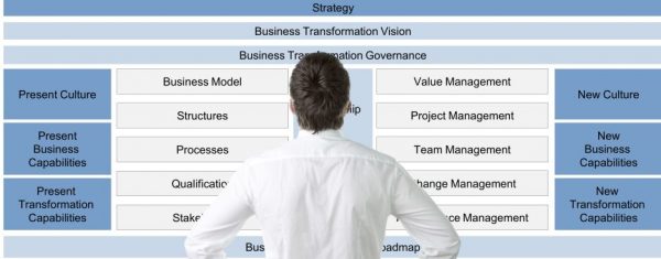 Smart Services Development | Business Transformation Canvas Schaubild
