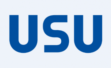 Logo der USU Software AG, Mitglied im Center Smart Services