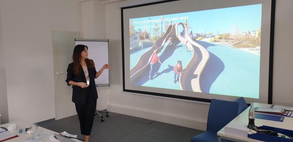 Zukunft der textilen Kette- Zu Gast in der textilen Lernfabrik