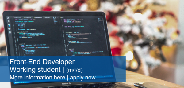 Student assistant for Front End Development wanted