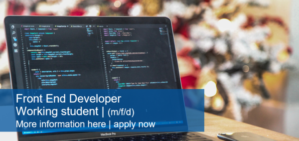 Student assistant for Front End Development wanted